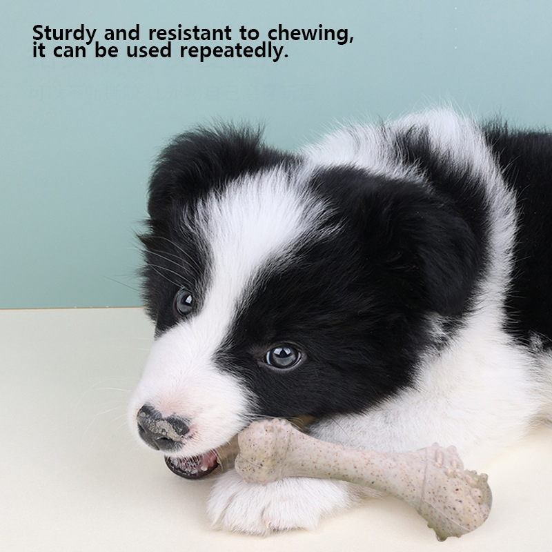 Teeth Cleaning Dog Chew Bone - 12cm Pet Toys Dog Tooth Cleaning