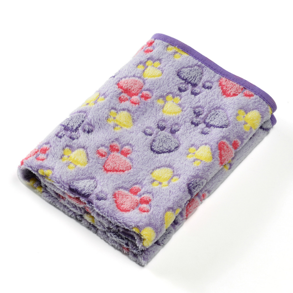 Pet Beds - Comfortable Pet Towel Soft Warm Flannel