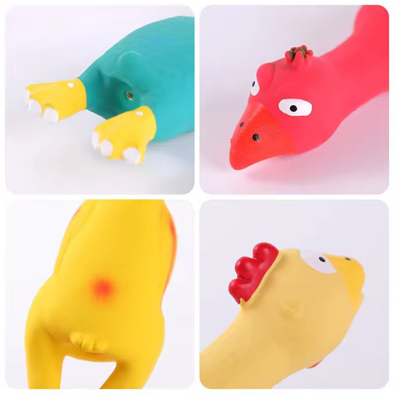Cute Dog Squeak Toy Latex Chic - Interactive Squeaky Plush Dog Toy review and price