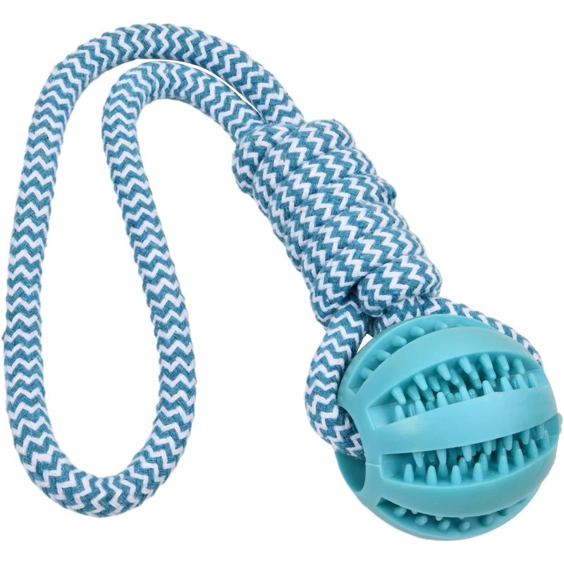 Volumoon Ball on Rope - Indest - Indestructible Dog Chew Toy review and price