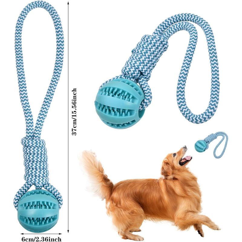 Volumoon Ball on Rope - Indest - Indestructible Dog Chew Toy review and price