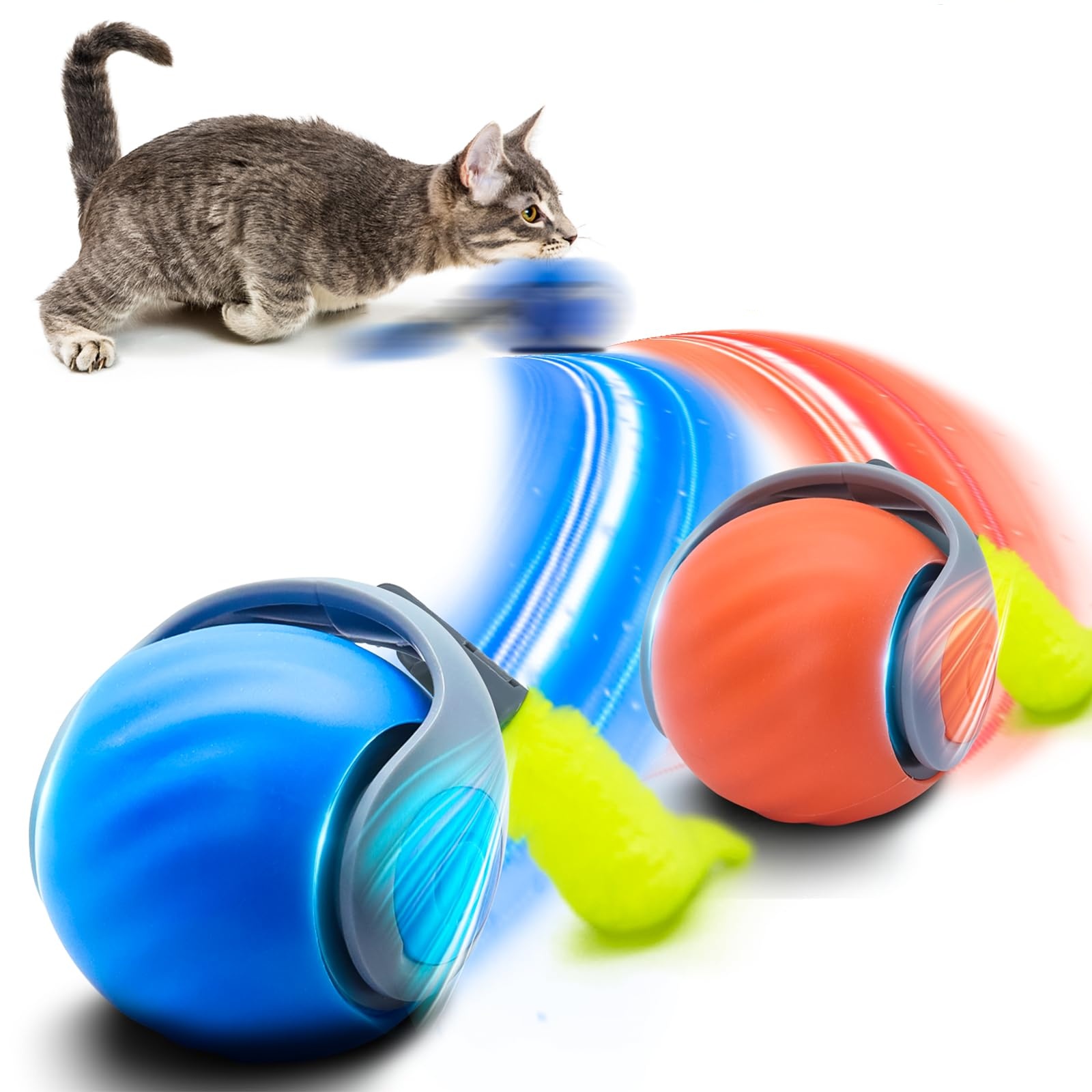 Cat Interactive Ball Toys Auto - Automatic Moving Dog Ball review and price