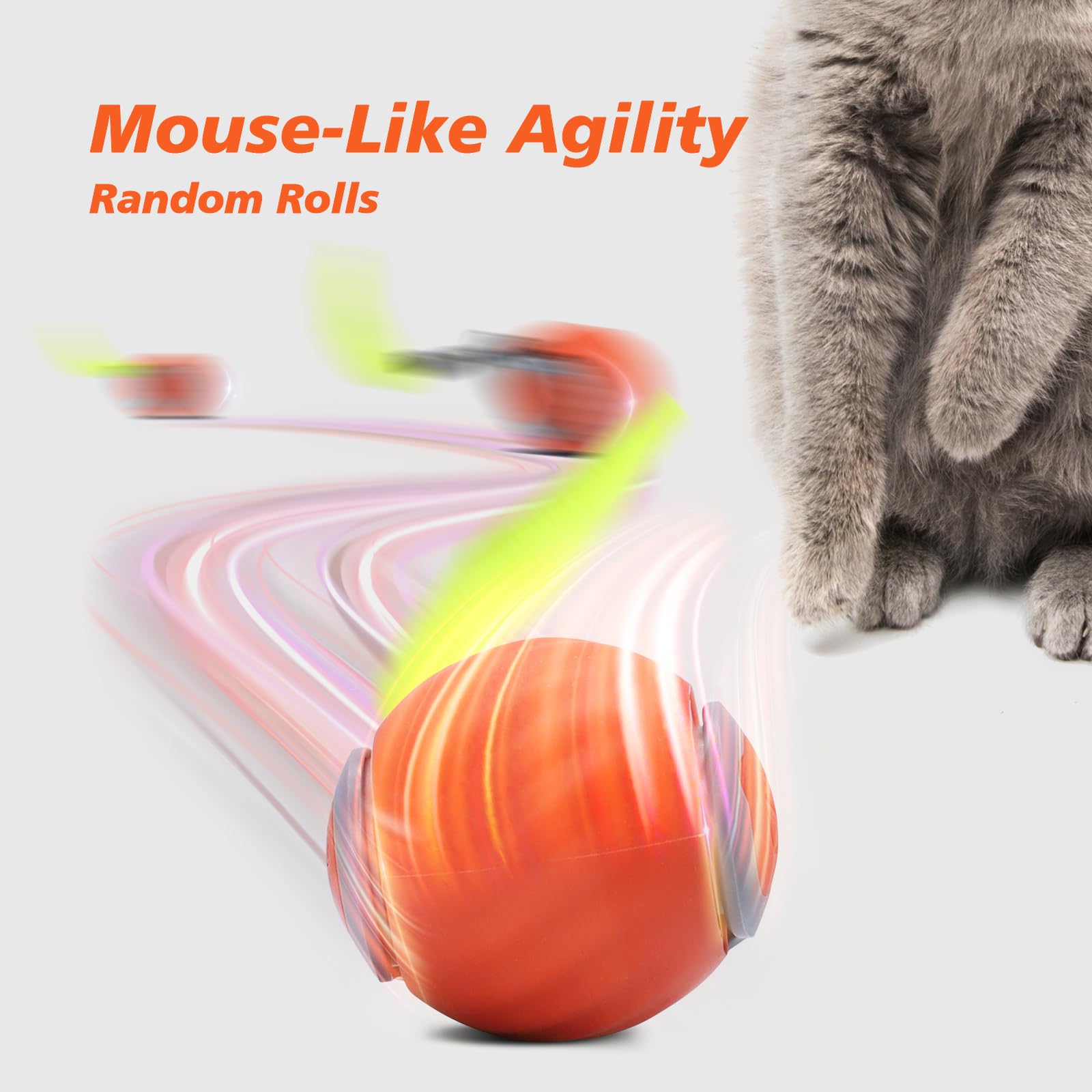 Cat Interactive Ball Toys Auto - Automatic Moving Dog Ball review and price