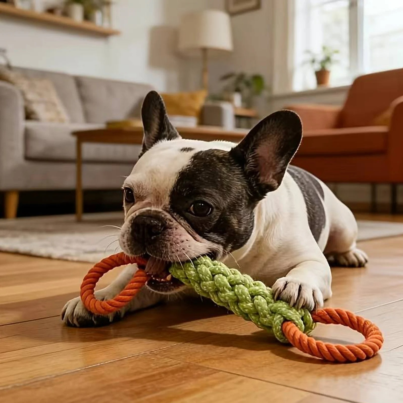 Durable Dog Rope Knot Toy, Dog - Indestructible Dog Chew Toy review and price