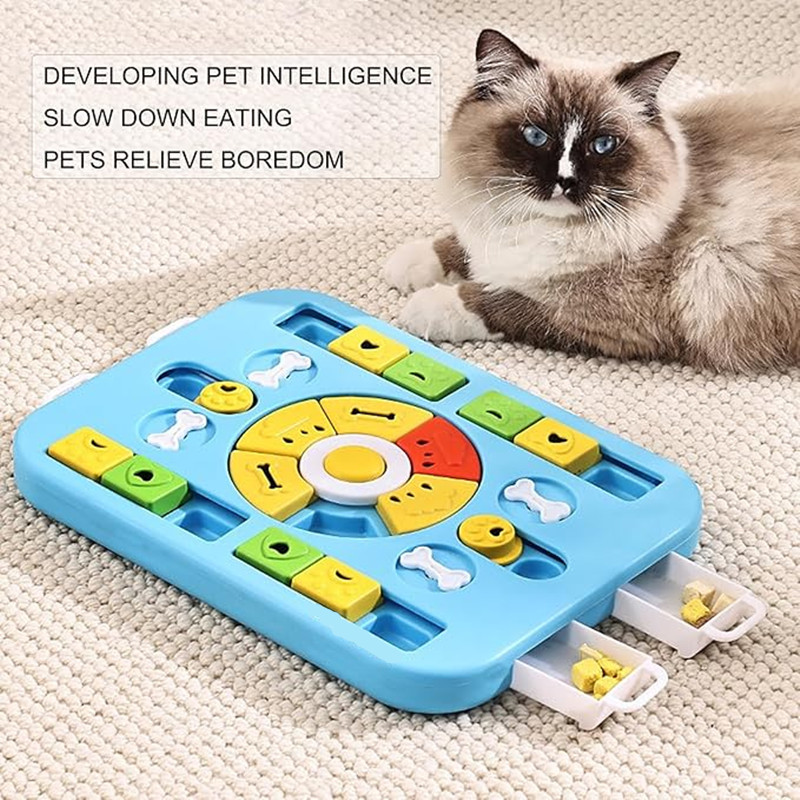 Interactive Dog Puzzle Toy for - Interactive Squeaky Plush Dog Toy review and price