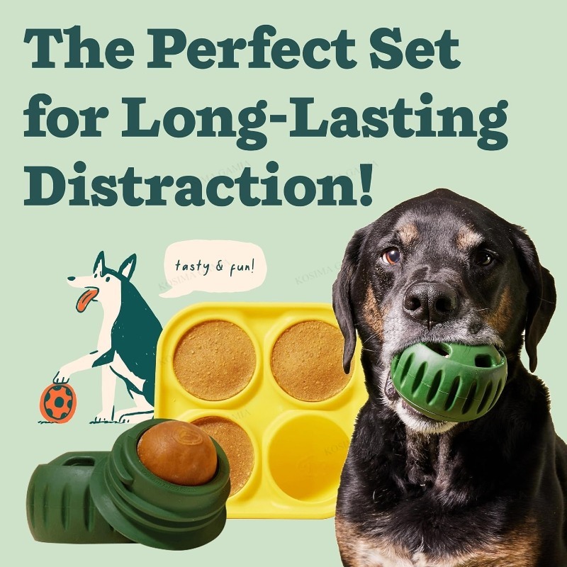 Luxury Modern Interactive Slow - Rubber Treat Dispensing Dog Toy review and price