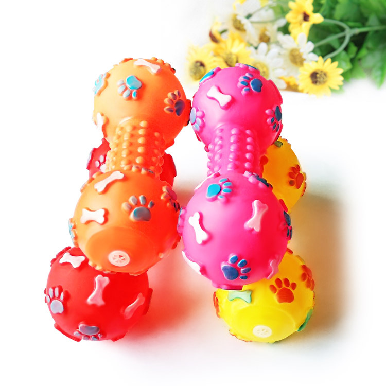 New Pet Dog Squeaky Toy - Dumb - Teeth Cleaning Dog Chew Bone review and price