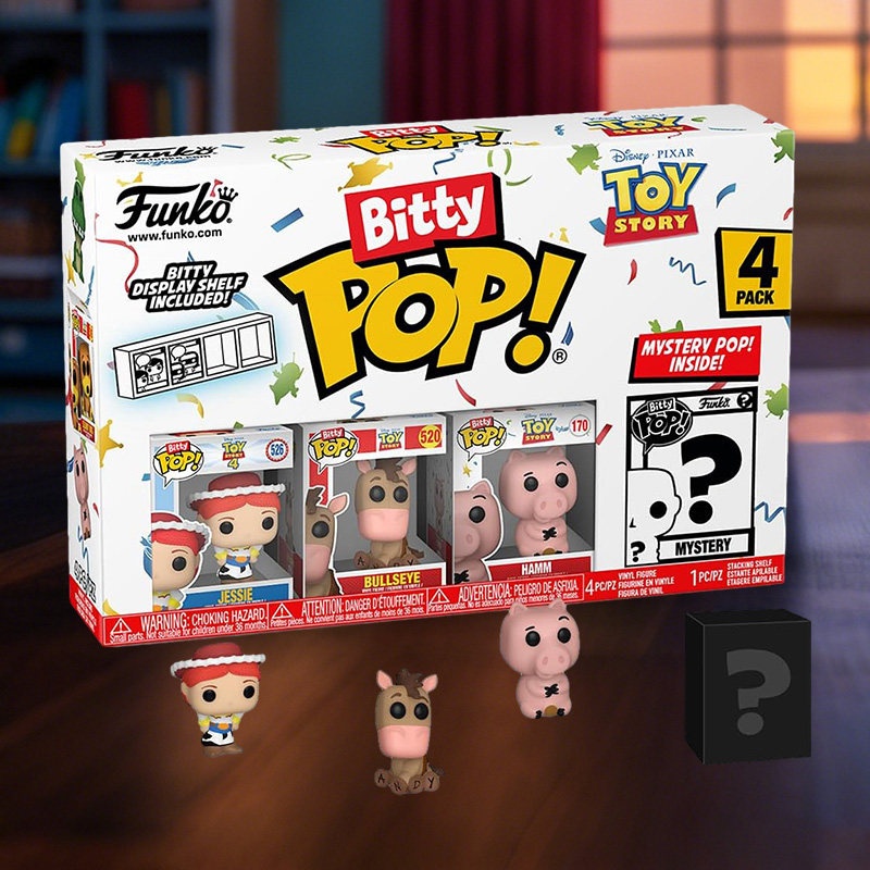 Funko Bitty Pop Toy Story Wood - Interactive Squeaky Plush Dog Toy review and price