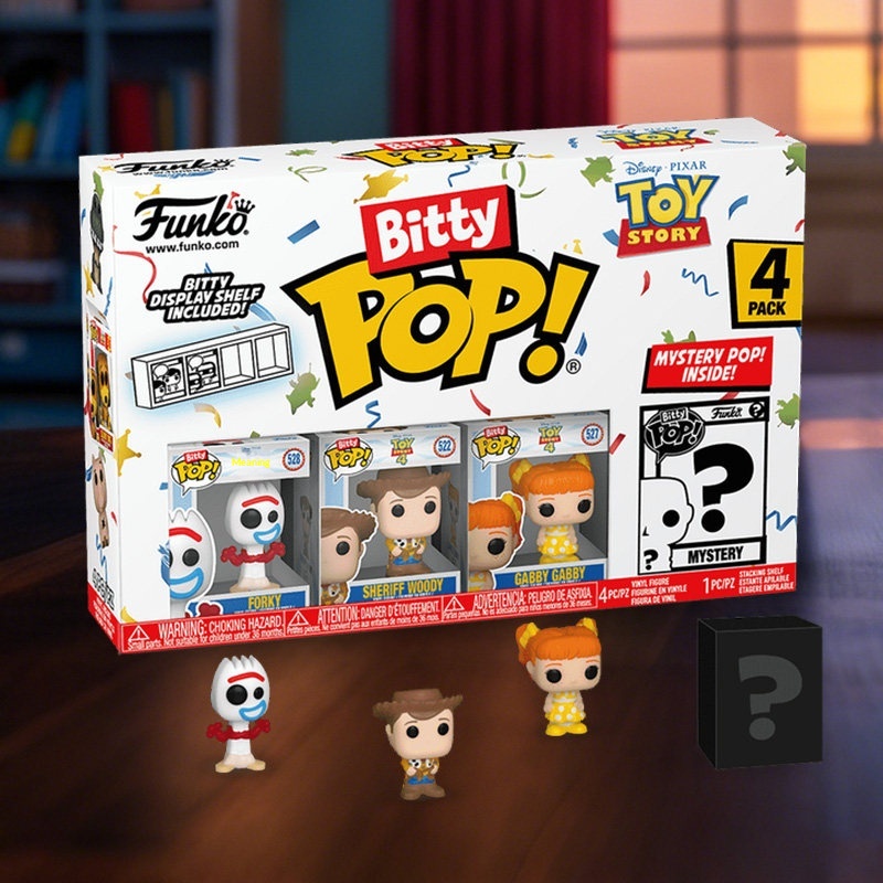 Funko Bitty Pop Toy Story Wood - Interactive Squeaky Plush Dog Toy review and price