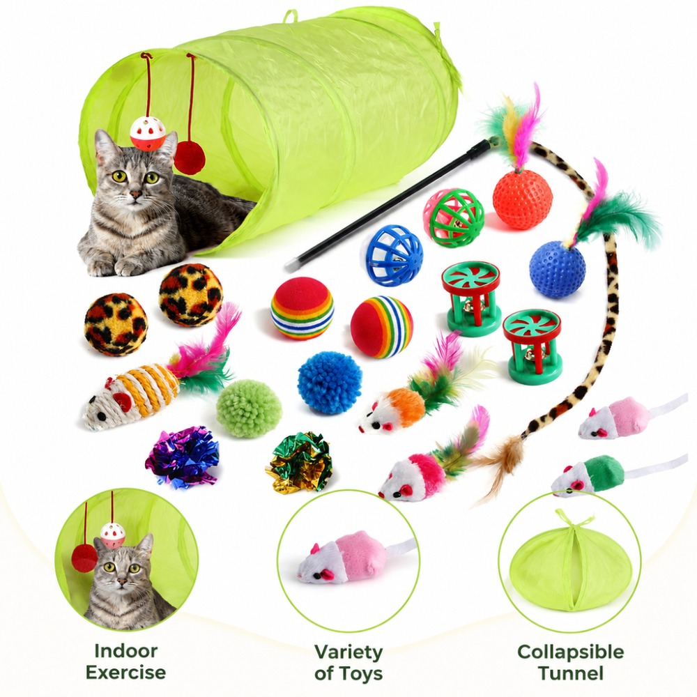 Kitten Play Toy Assortment Fea - Catnip Interactive Plush Mouse review and price