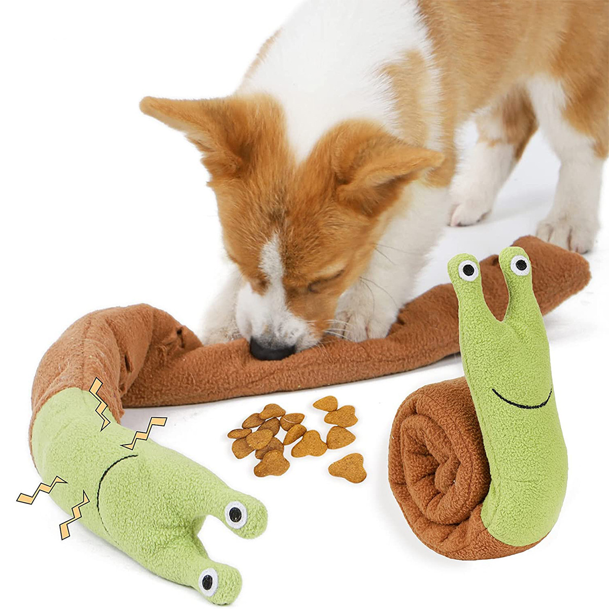 Dog Cat Snail Sniffing Puzzle  - Dog Puzzle Feeder Toy review and price