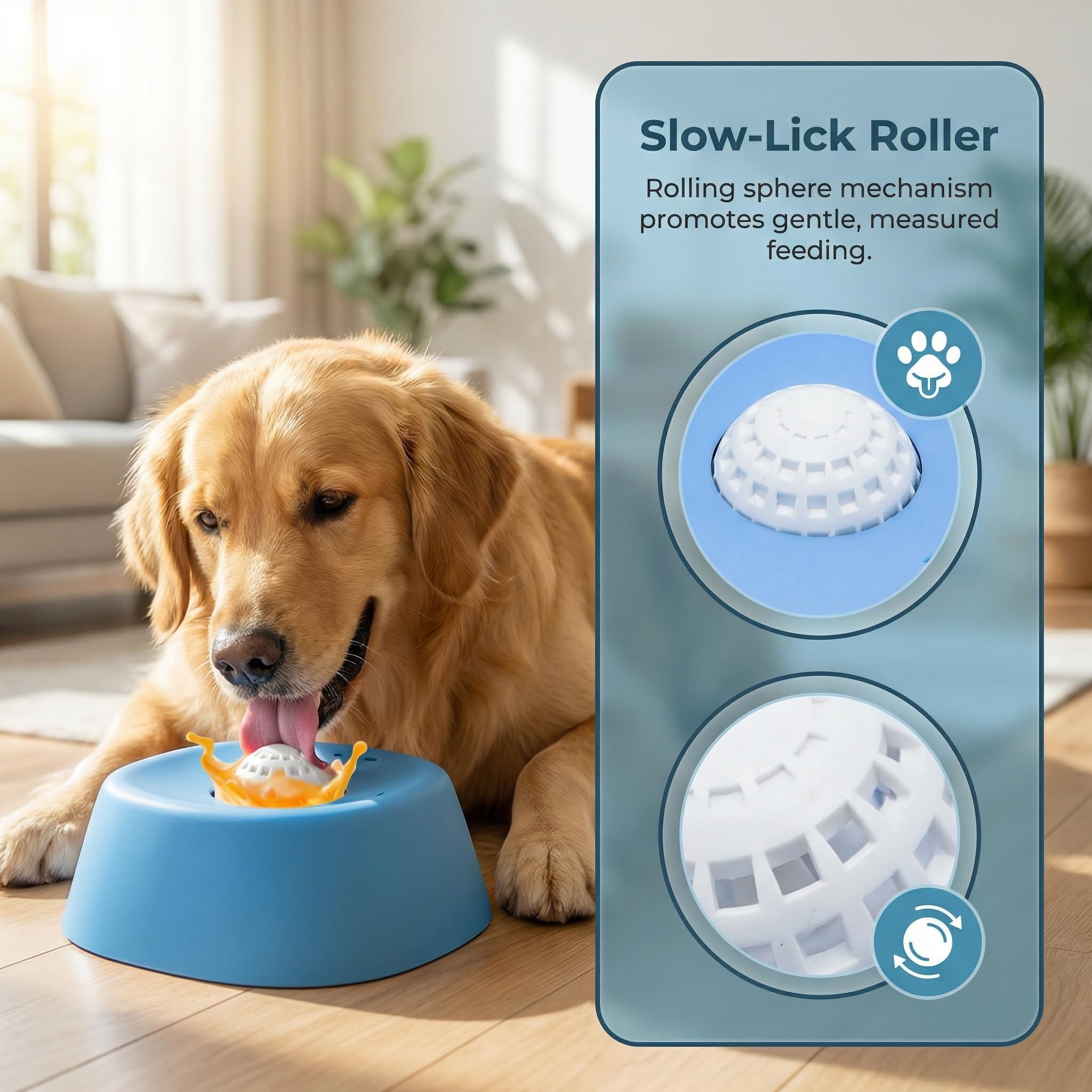 Dog Lick Bowl Slow Feeder Dog  - Interactive Squeaky Plush Dog Toy review and price
