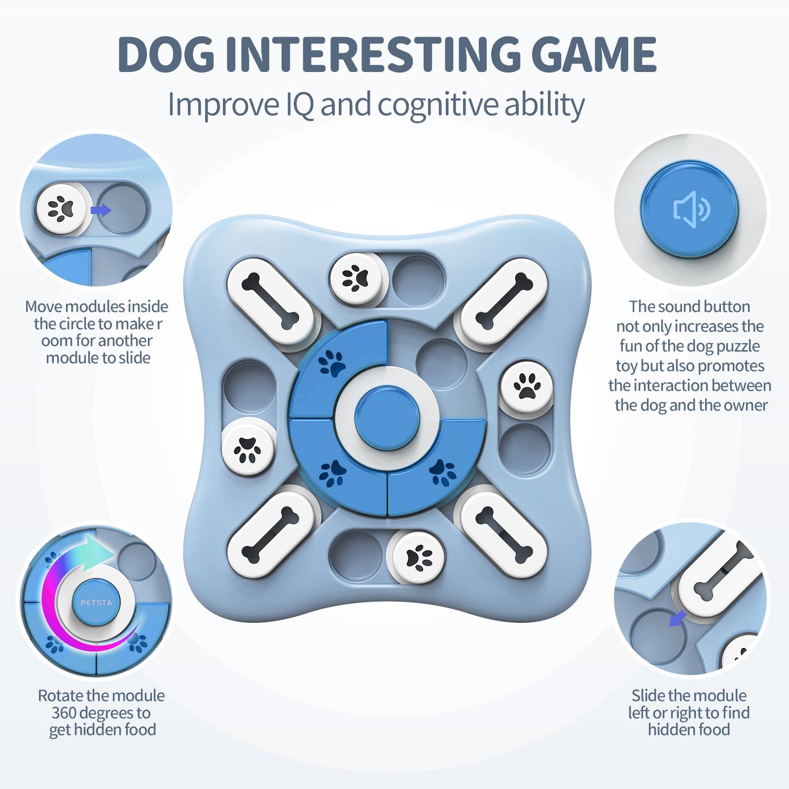 Dog Toys Slow Feeder Interacti - Dog Puzzle Feeder Toy review and price