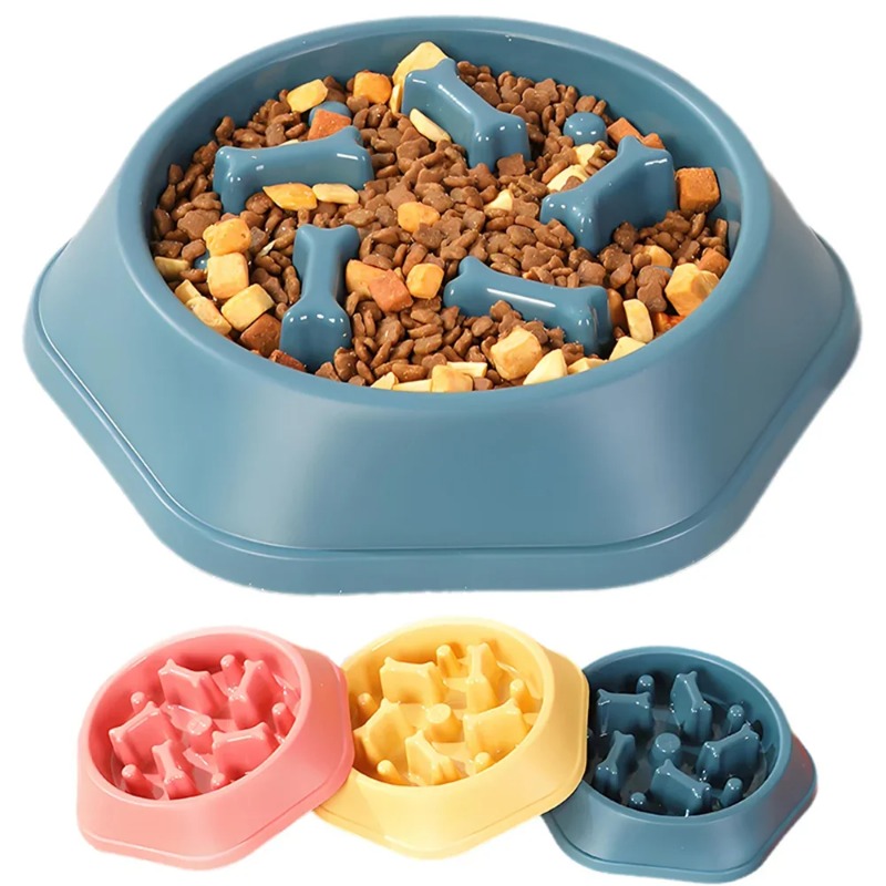 1Pc Slow Feeder Dog Bowl Anti- - Dog Puzzle Feeder Toy review and price